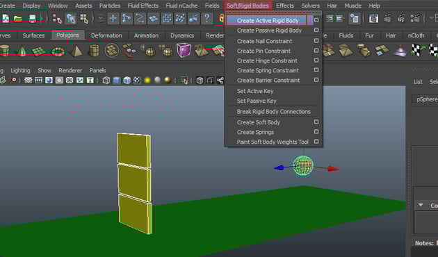 Soft Rigid Bodies  Create Active Rigid Body
