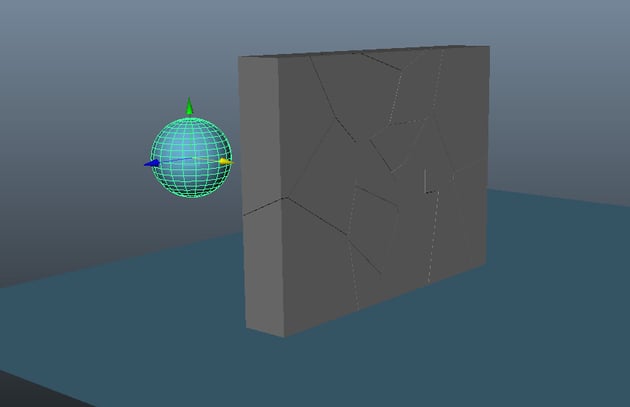 Create a ground plane and sphere ball