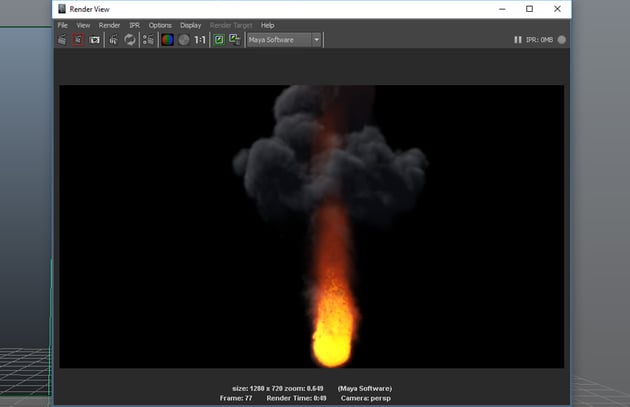 Start rendering the frames