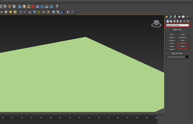 Create  Standard Primitives  Plane