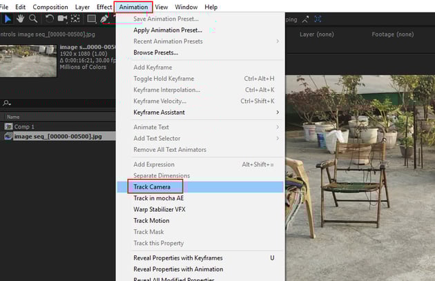 Animation Track Camera