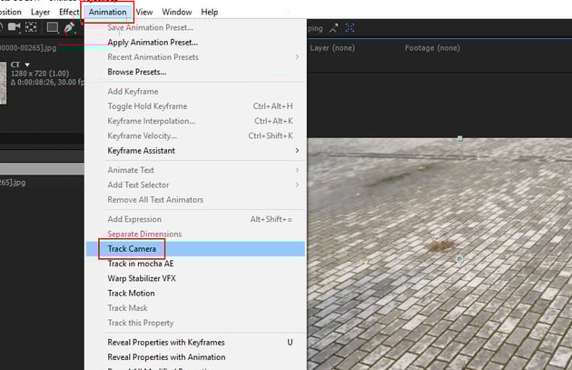 Animation  Track Camera