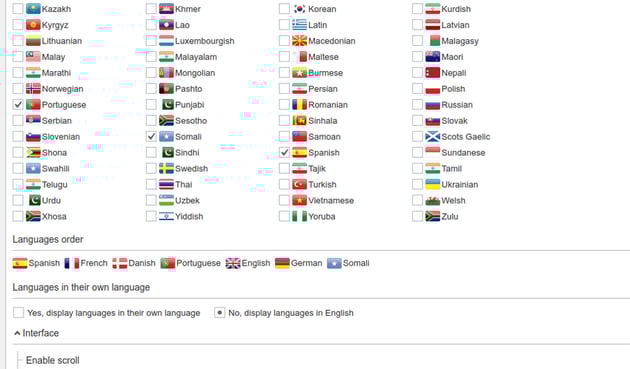 Ajax Translator Revolution Dropdown Plugin