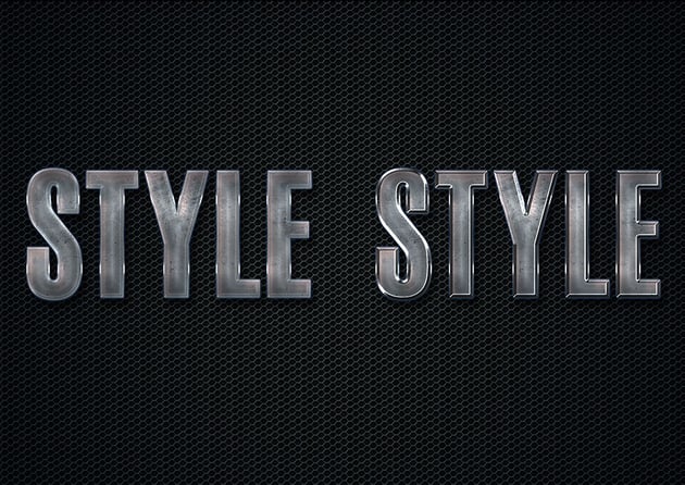 example of different shadow mode settings