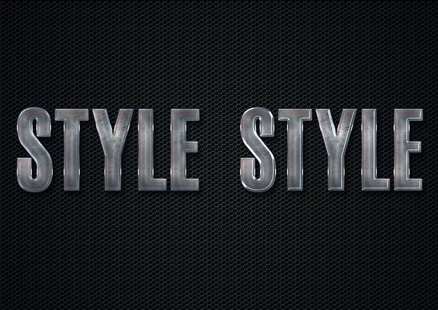 example of different highlight modes and opacity levels