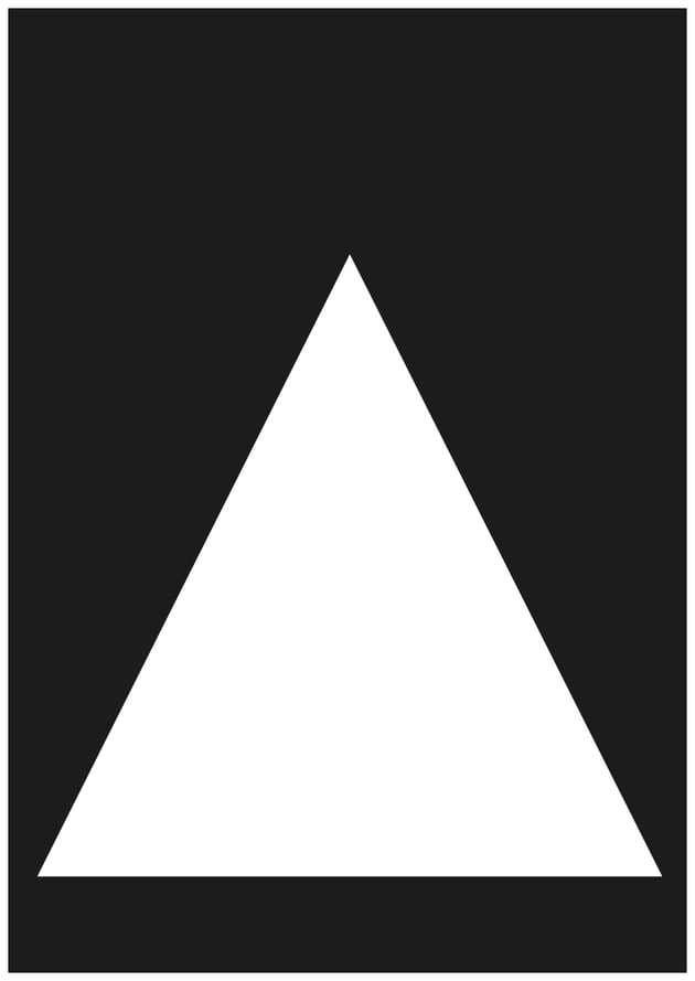 create white triangle 