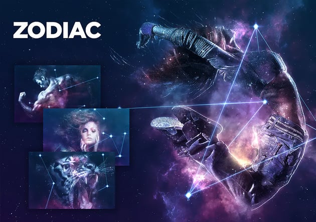 Zodiac Photoshop Action CS4