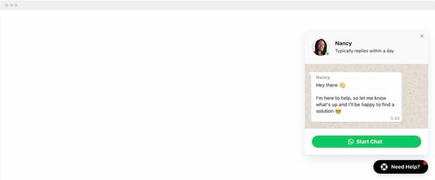 WordPress Whatsapp Chat