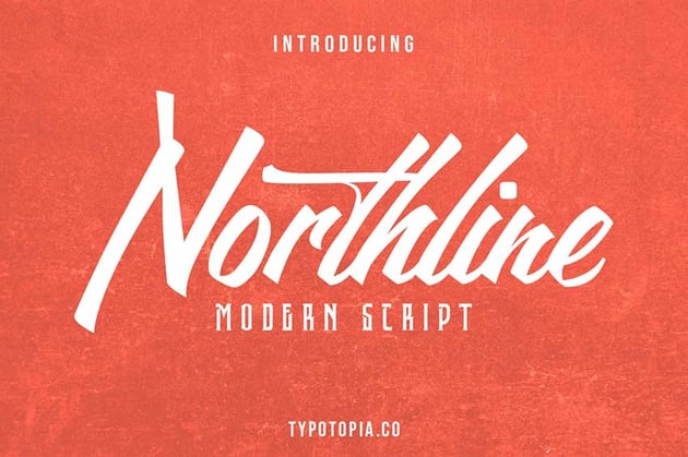 Cricut sports fonts: Northline