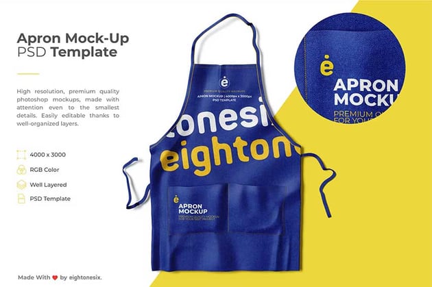 Apron Mockup
