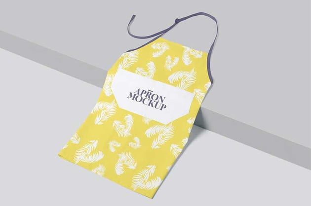 Kitchen Apron Mockup