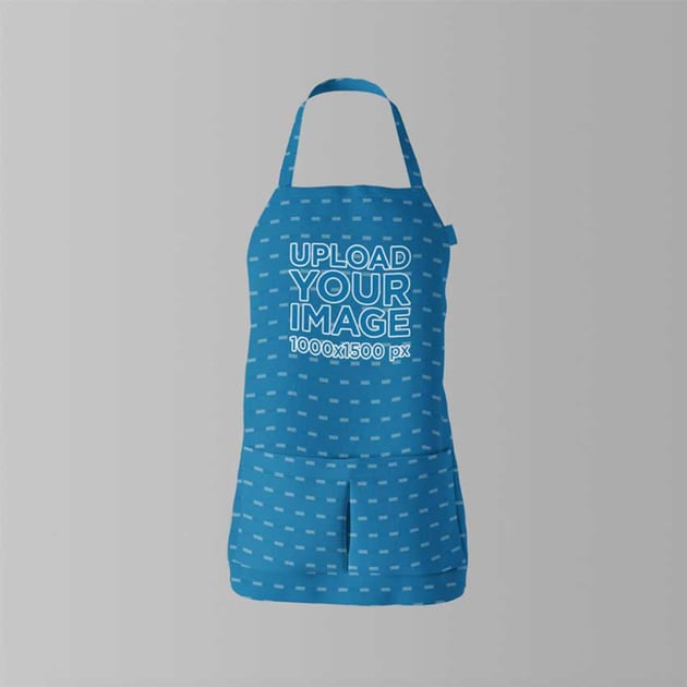 Sublimated Apron Mockup in a Studio