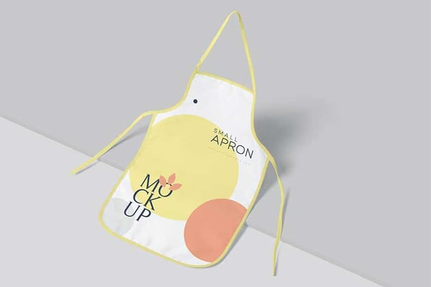 Kids Apron Mockup