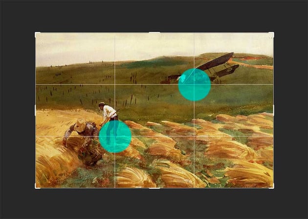 Crashed Aeroplane by John Singer Sargent (1918)