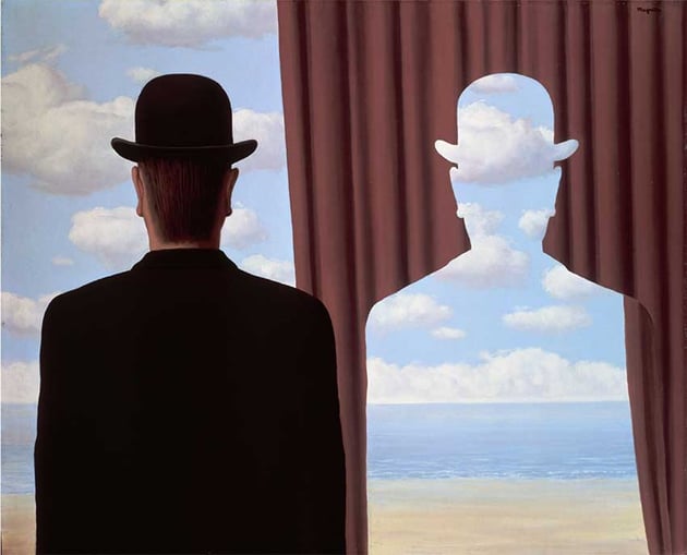 La Decalcomanie by René Magritte
