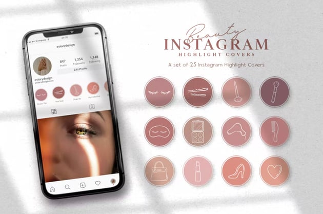 Instagram Highlight Beauty