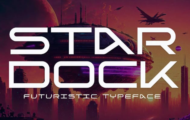 Futuristic Techno Fonts