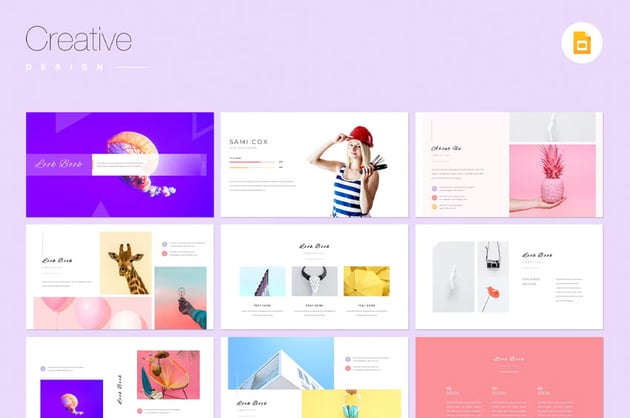 look book google slides