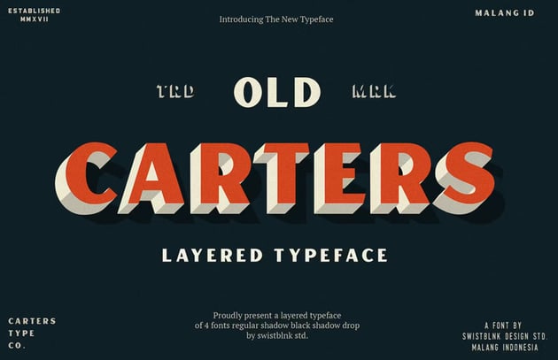 retro super hero font