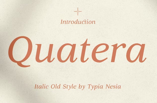 quatera font