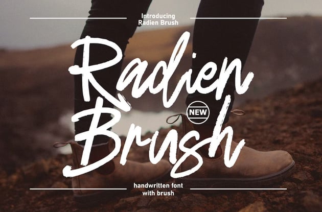 radien font