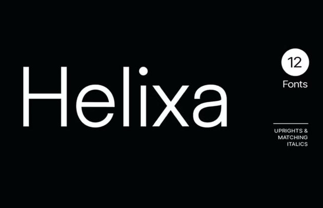 helixa font