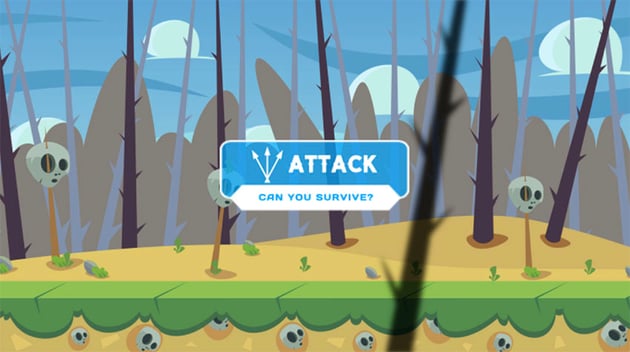 Custom Discord Background With a Graphic of a Video Game Battlefield