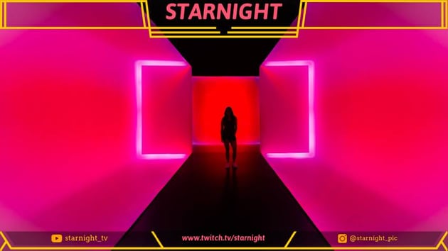 Futuristic OBS Stream Overlay Online Maker