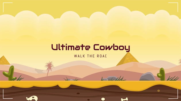 Cool Discord Background Theme Featuring a Desert Scenery