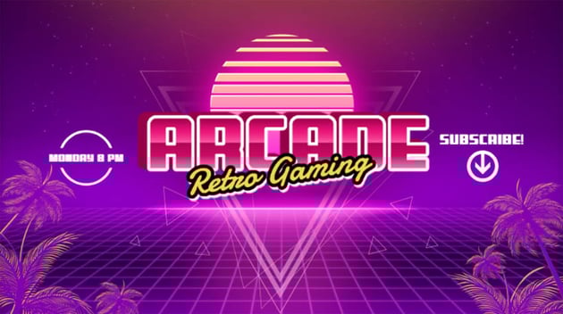 YouTube Banner Overlay Template for a Gaming Channel