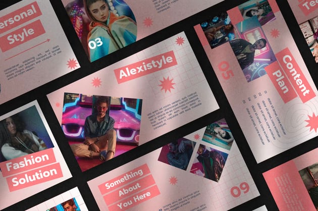 ribbon banner powerpoint