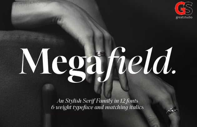 megafield font