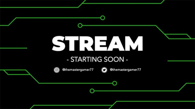 starting soon overlay twitch
