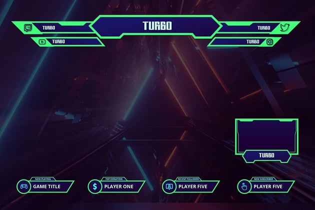 turbo twitch overlay template
