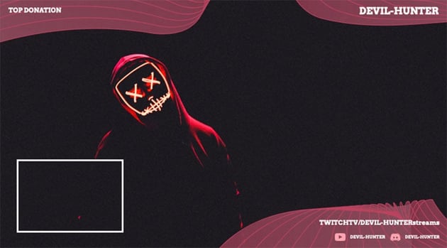 simple twitch overlay