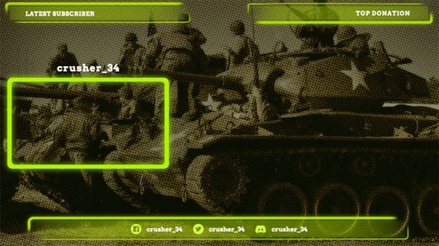 military twitch stream