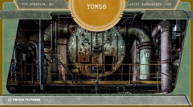 steampunk stream overlay