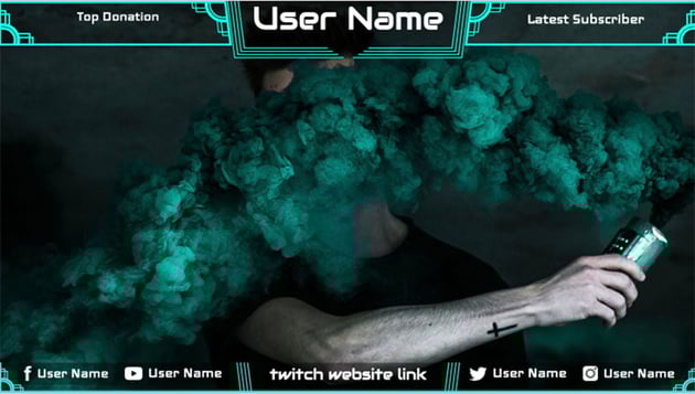 smoke stream overlay