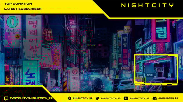 vibrant twitch overlay