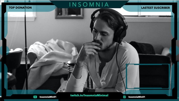 webcam border for twitch