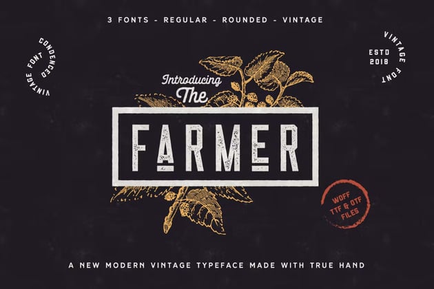 farmer font
