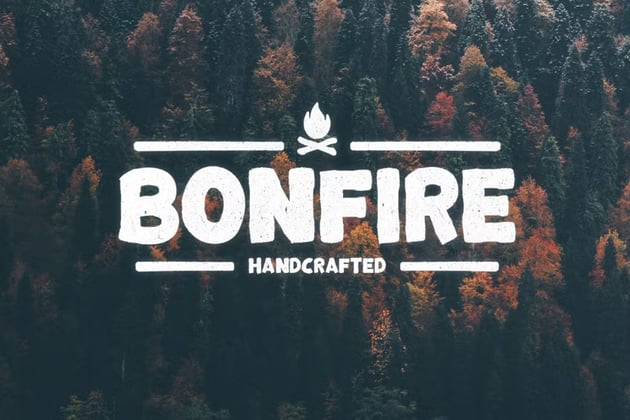 bonfire font