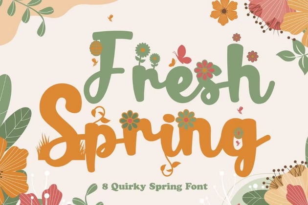 spring font