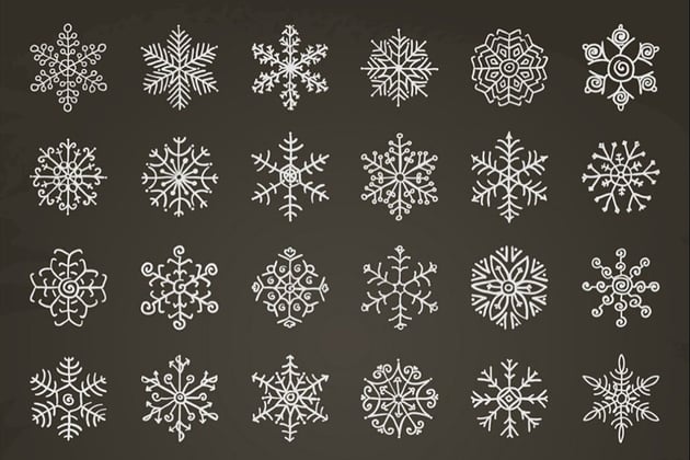 snowflakes svg