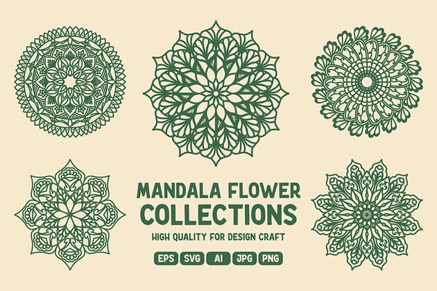 mandala flowers