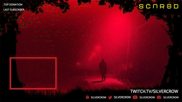 spooky twitch overlay