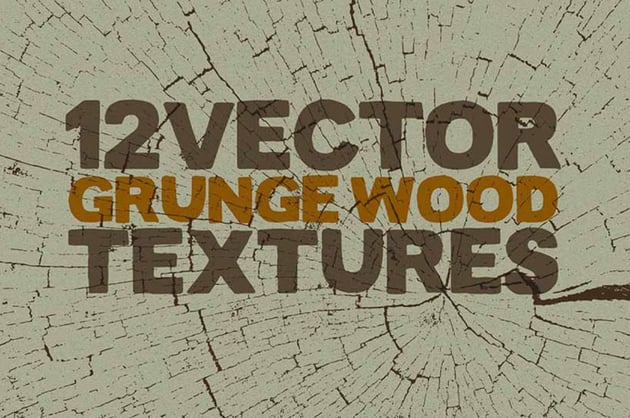vector grunge wood textures
