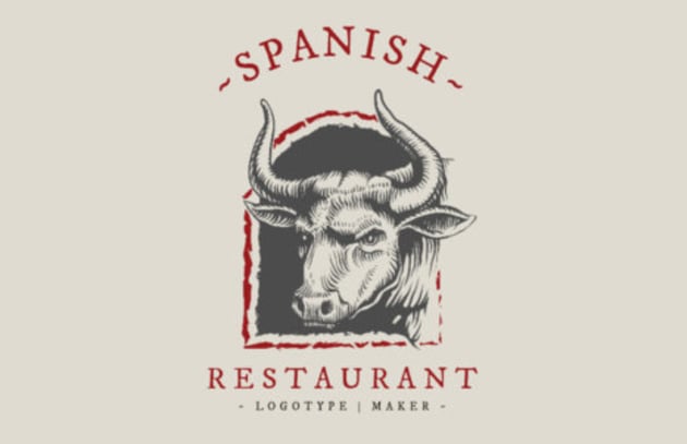 restaurant bull logo