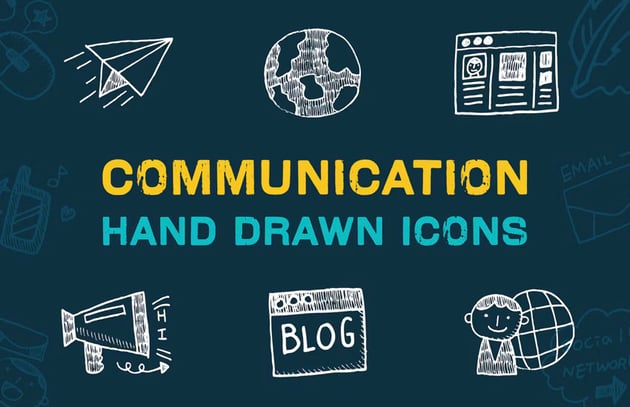 communications icons