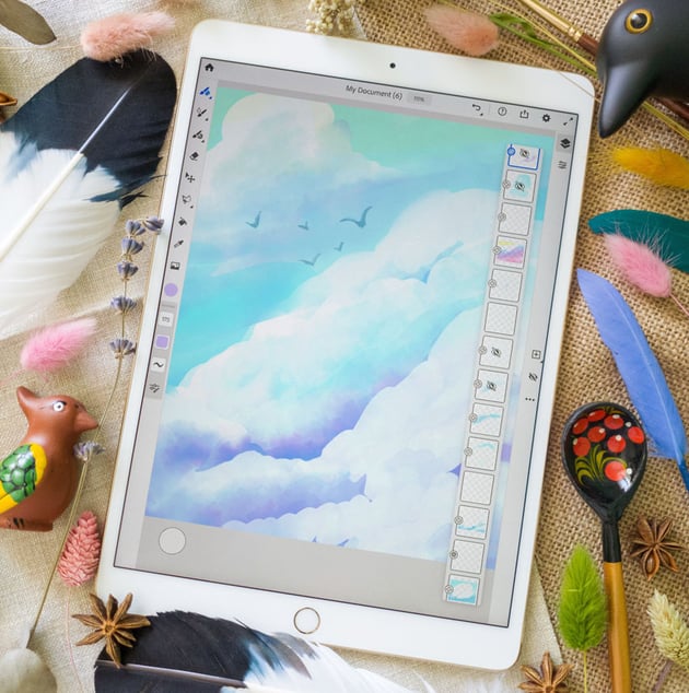 Adobe Fresco Painting